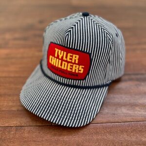 Tyler Childers Mule Pull Tour Trucker Hat Railroad Stripe